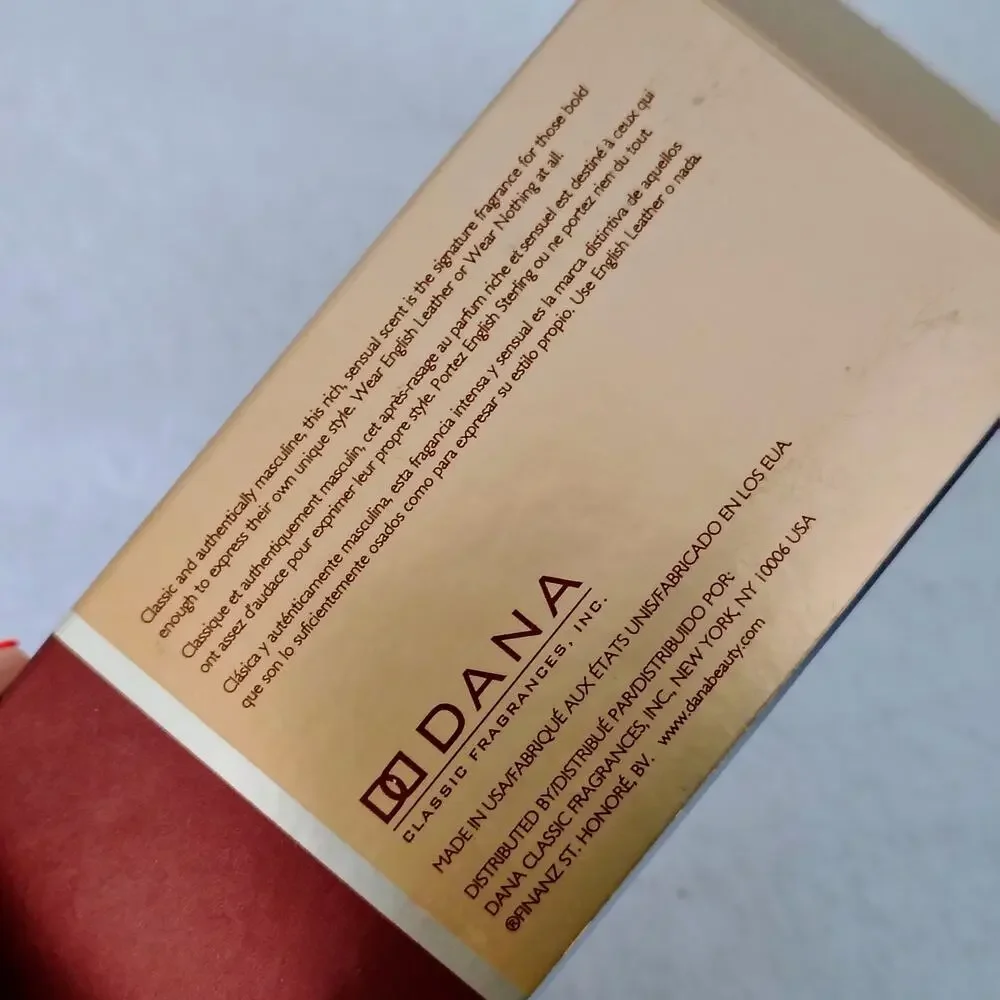 English Leather Authentic Aftershave Splash For Men 3.4 oz Vintage Discontinue